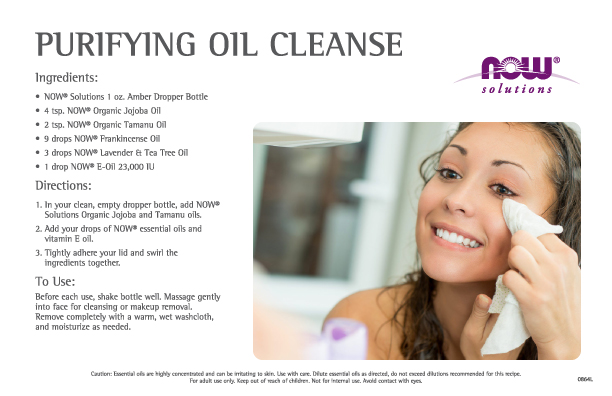 0864L - Purifying Oil Cleanse Recipe Cards
